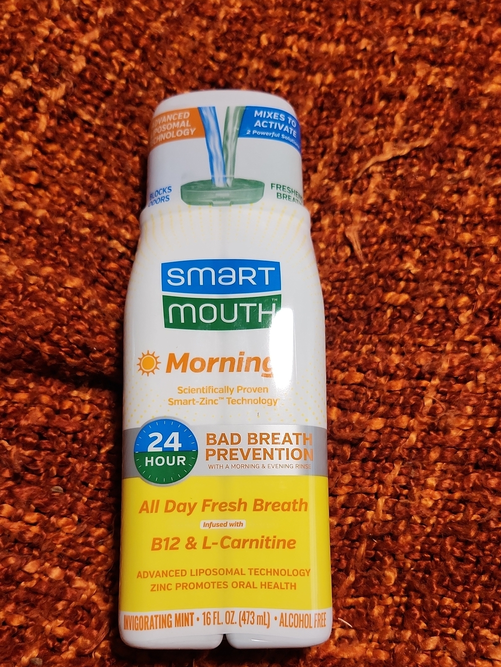 Morning Invigorating Mint Rinse - Yellow